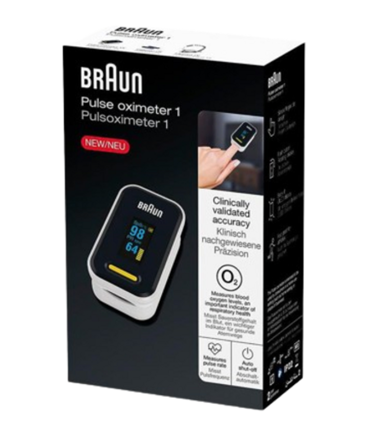 Braun: oxymètre de pouls