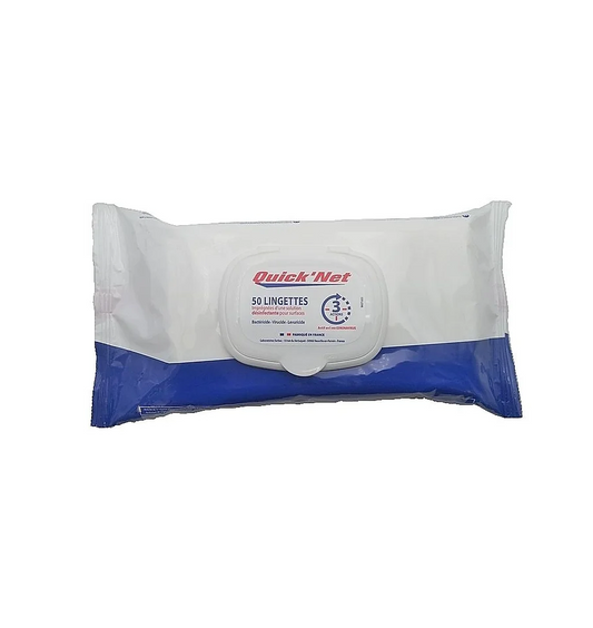 Lingettes nettoyantes désinfectantes