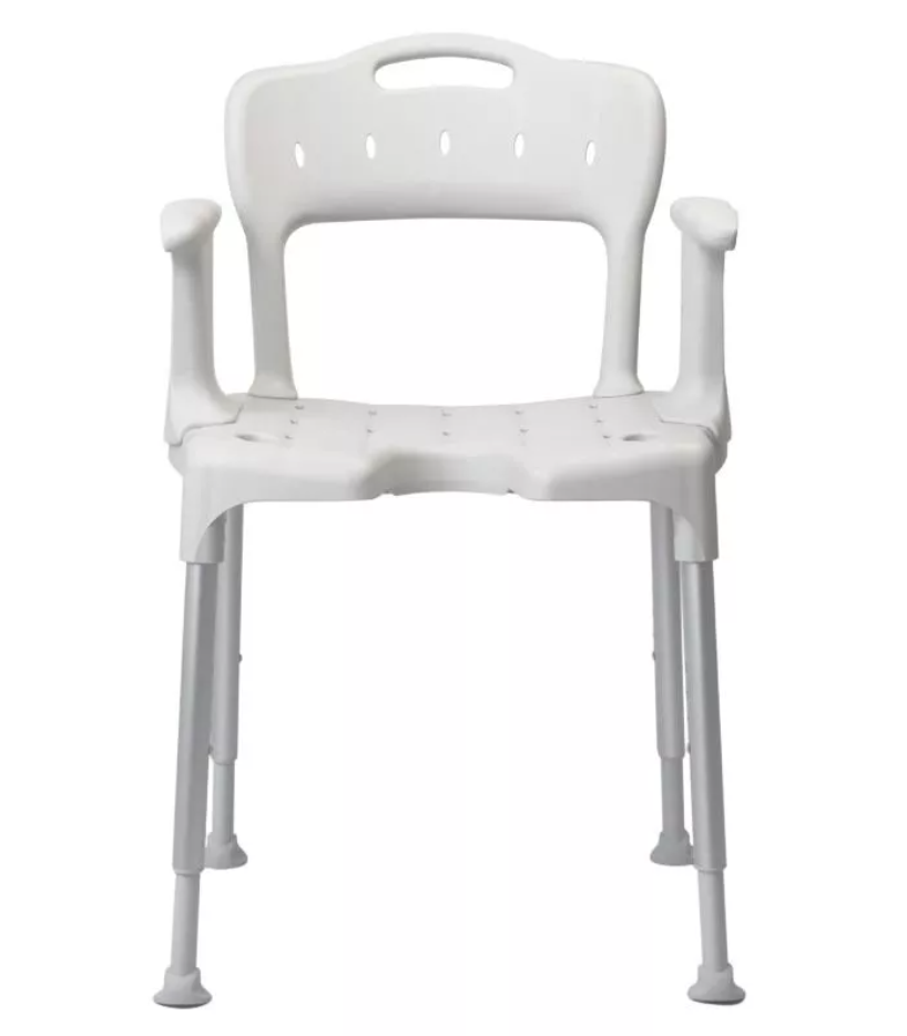 Chaise de douche avec accoudoirs - Premium