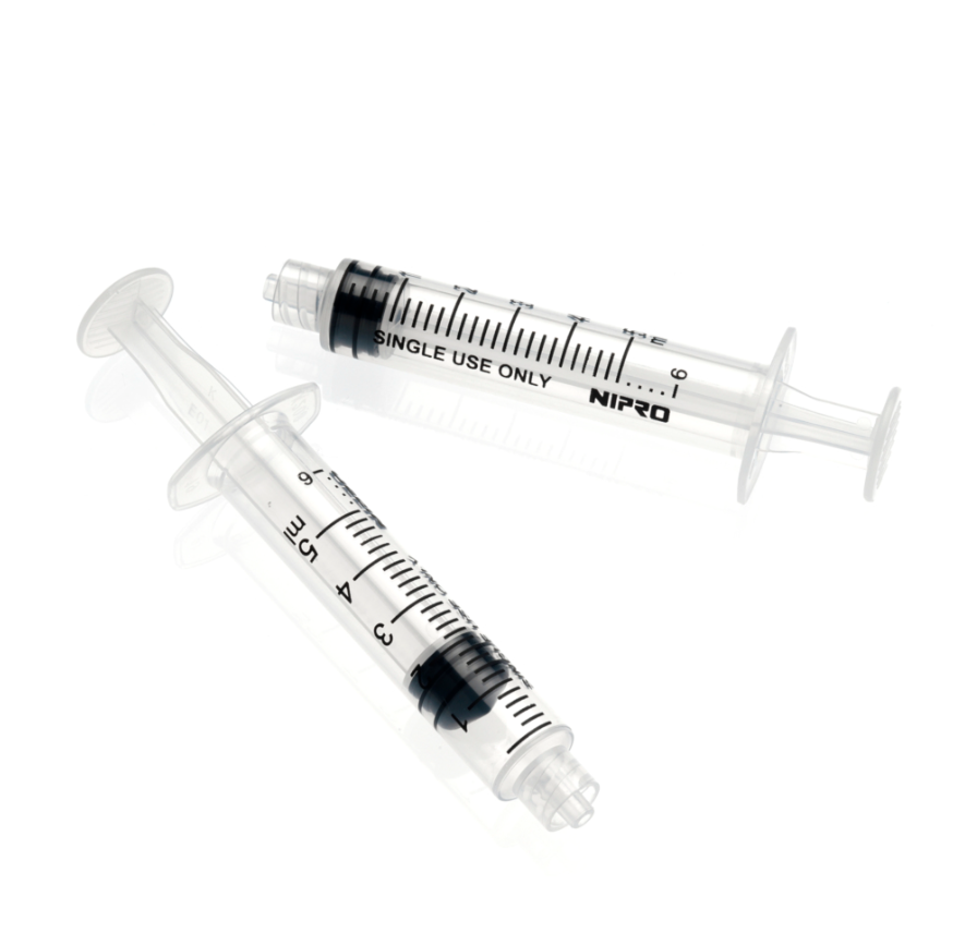 Seringue à usage unique (1 pièce)
